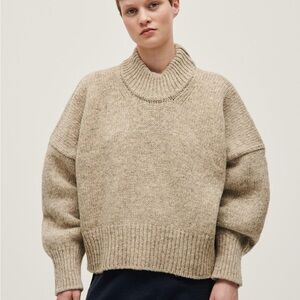 Babaa Women's No 15 sweater in Mist